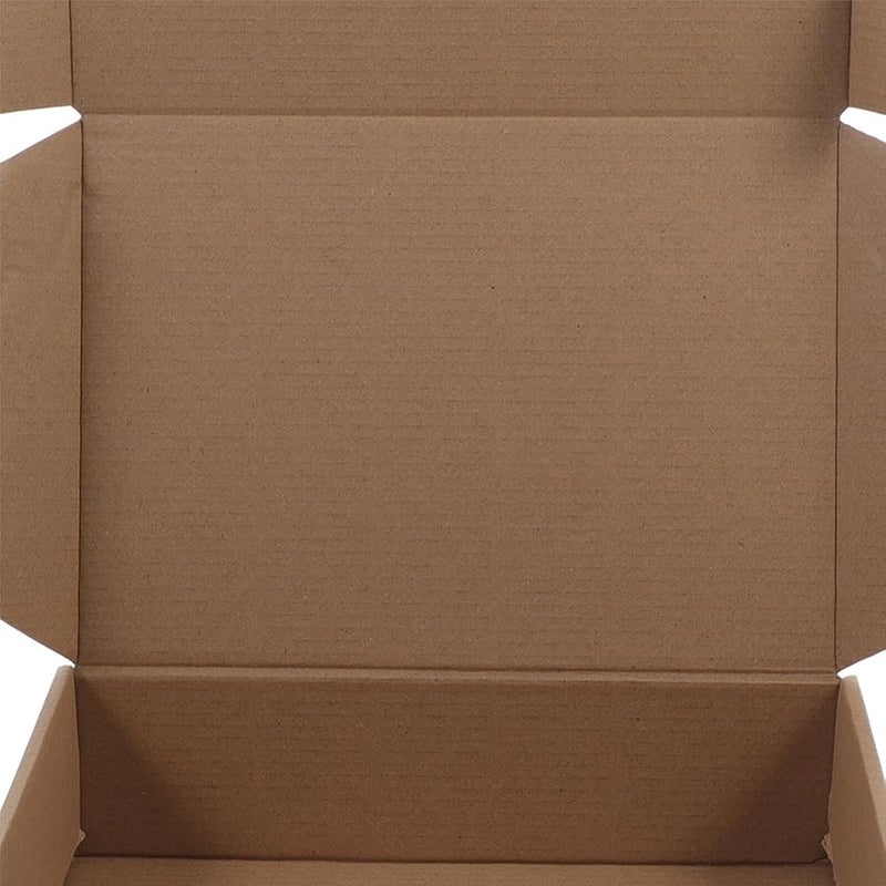 Homoyoyo 10 Pack Brown Kraft Corrugated Cardboard Mailer Boxes Easy Assembly For Business Shipping - Image 3